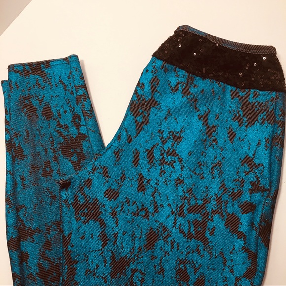 A wish come true turquoise leggings - SA - Picture 4 of 6